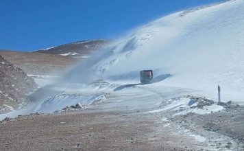 Jujuy: cerraron el Paso de Jama por nieve y fuertes vientos