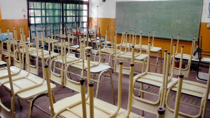 docentes en paro