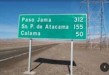 Paso de Jama: suspenden el tránsito de camiones y colectivos por fuertes ráfagas de viento