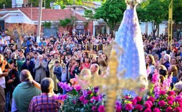 Gran celebración en el Centro “Virgen del Rosario”