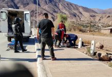Tilcara: un motociclista sufrió un accidente de tránsito en el Puente Nuevo
