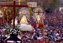 Miles de fieles se preparan para la entronización del Señor y la Virgen del Milagro