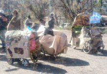 Niños del JIN N°13 de Tilcara realizaron una marcha evocativa para recordar el Éxodo Jujeño