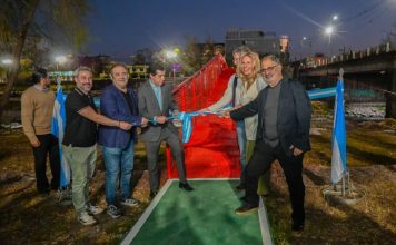 Inauguraron las pasarelas del Xibi Xibi y confirmaron cómo se llamarán