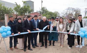 Sadir inauguró obras de agua y un nuevo espacio para emprendedores en Pampa Blanca