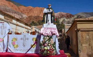 Purmamarca prepara su Fiesta Patronal en honor a Santa Rosa de Lima para este domingo