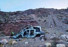 Terrible accidente en la Ruta 52: una camioneta desbarrancó en una Quebrada y murió un hombre